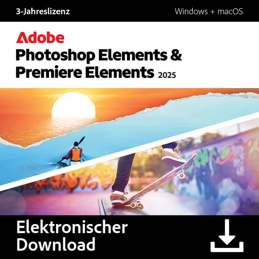 Adobe Photoshop & Premiere Elements 2025 Produktlogo