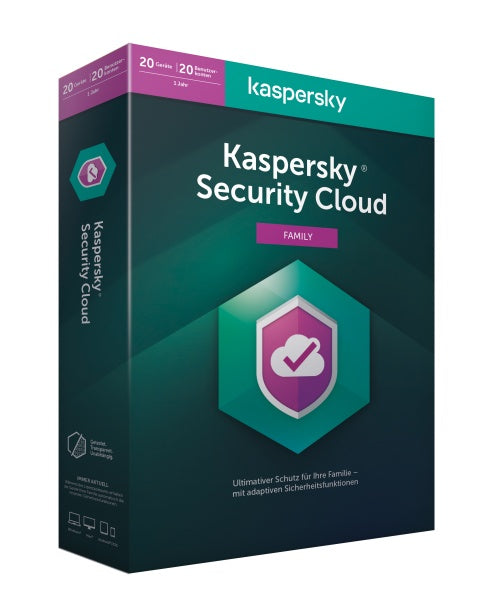 Kaspersky Security Cloud Family Produktbox